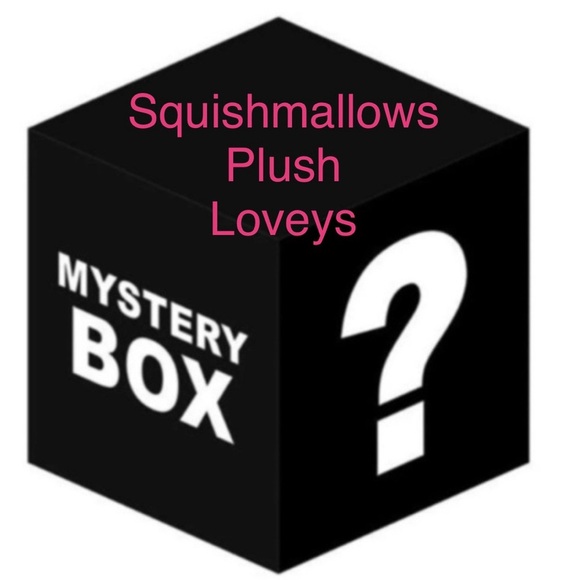 Other - Mystery Box Plush Stuffed Animal Re-seller Mystery Box.  5 items.   Some NWT